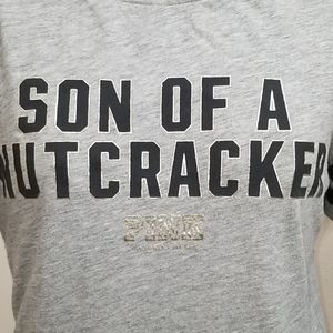 PINK Victoria's Secret, Gray Tee, S